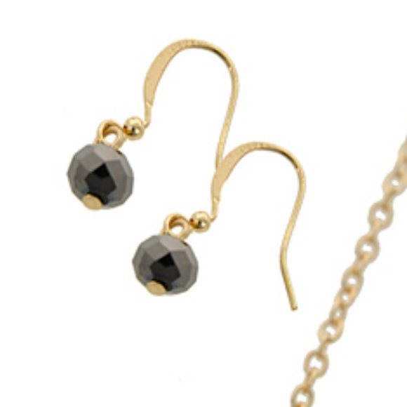 CREAM FRESH WATER PEARL DELICATE NECKLACE SET - Picture 2 of 3